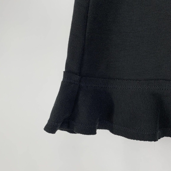 Express Womens Skirt Size XS Black Low Waist Pull On Ruffle Hem Y2K NWT‎ - Picture 2 of 8